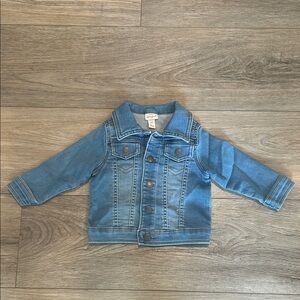 NWOT Cat & Jack Blue Denim Jacket Size 12 months